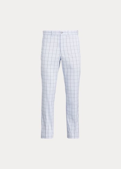 Men's Ralph Lauren Tailored Fit Plaid Chino Pants | 308579VBX